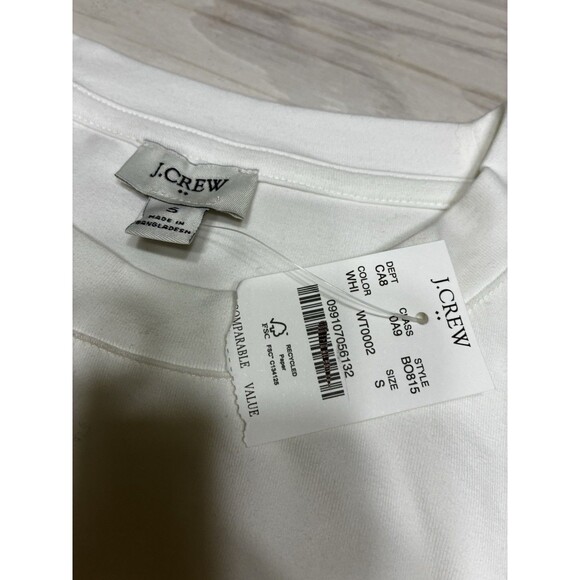 J.Crew Factory Maternity crewneck tee. Short Sleeve NWT Size S Small - Picture 6 of 11